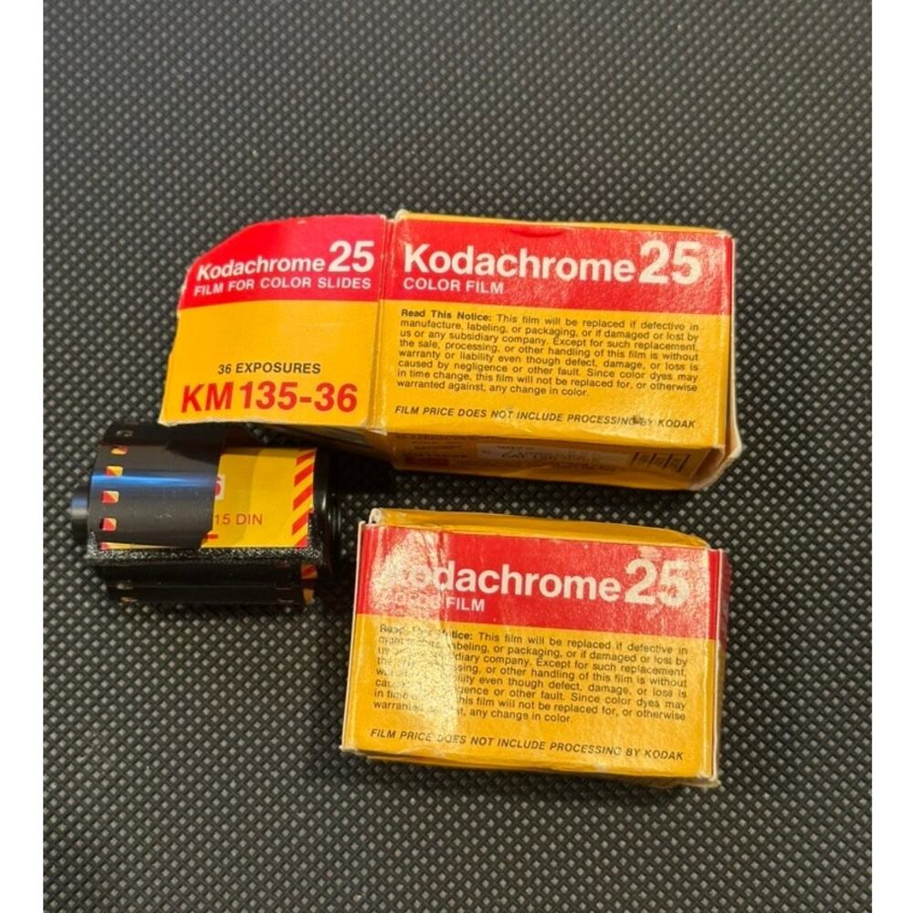 2 Rolls - Vintage‎ Kodak Kodachrome II 135-36 Color Slide Film – 36 Exposure